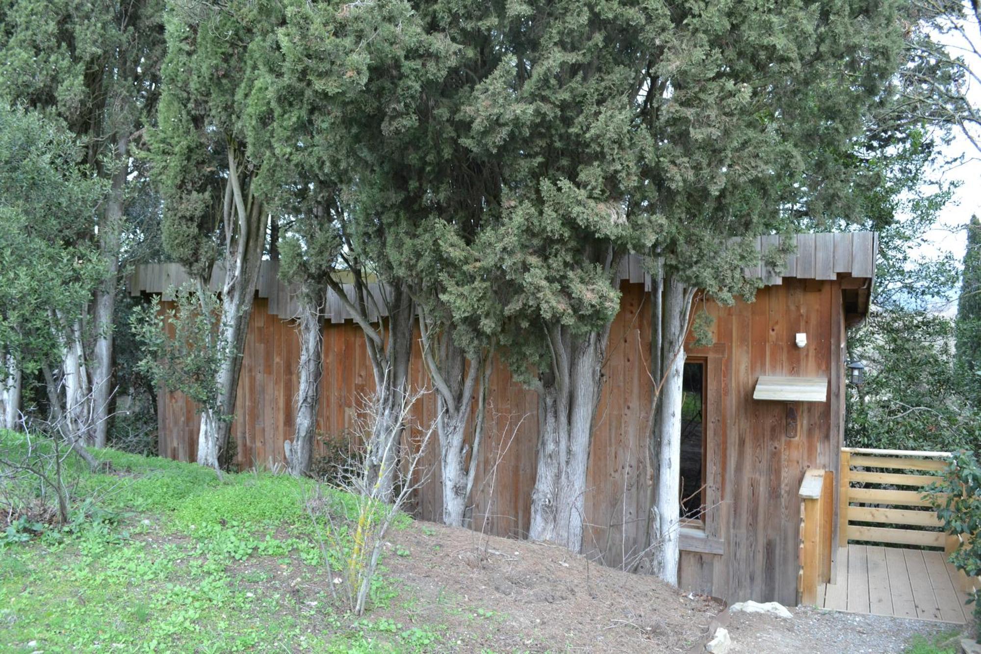 Les Cabanes Dans Les Bois Logis Hotel Villedubert 외부 사진
